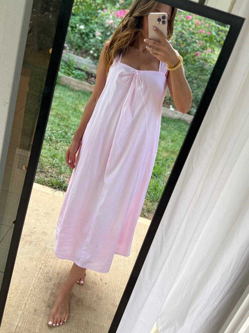 Hand-Dyed Blush Sun Dress | Vince